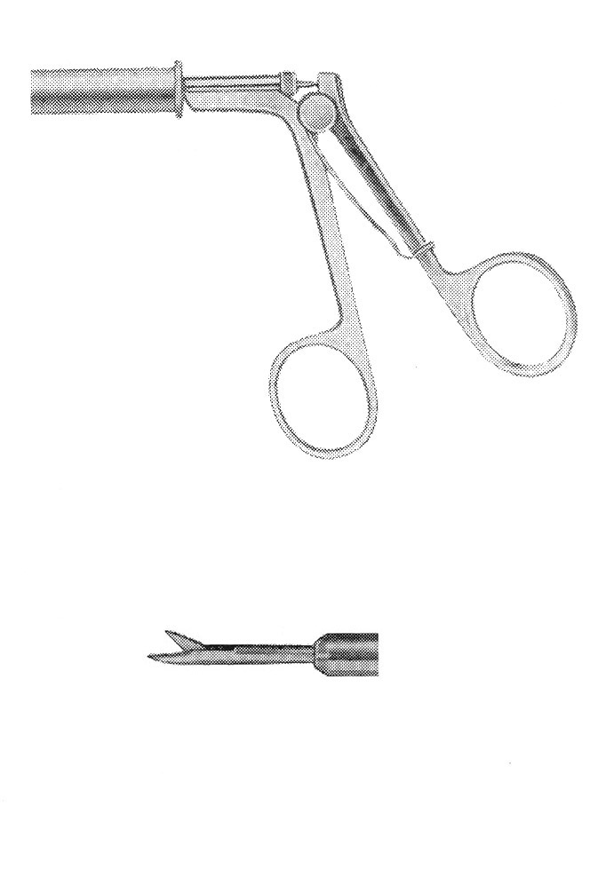 İZOLESİZ MAKAS L MODEL SAPLI  ÇAP : 5MM L:43CM